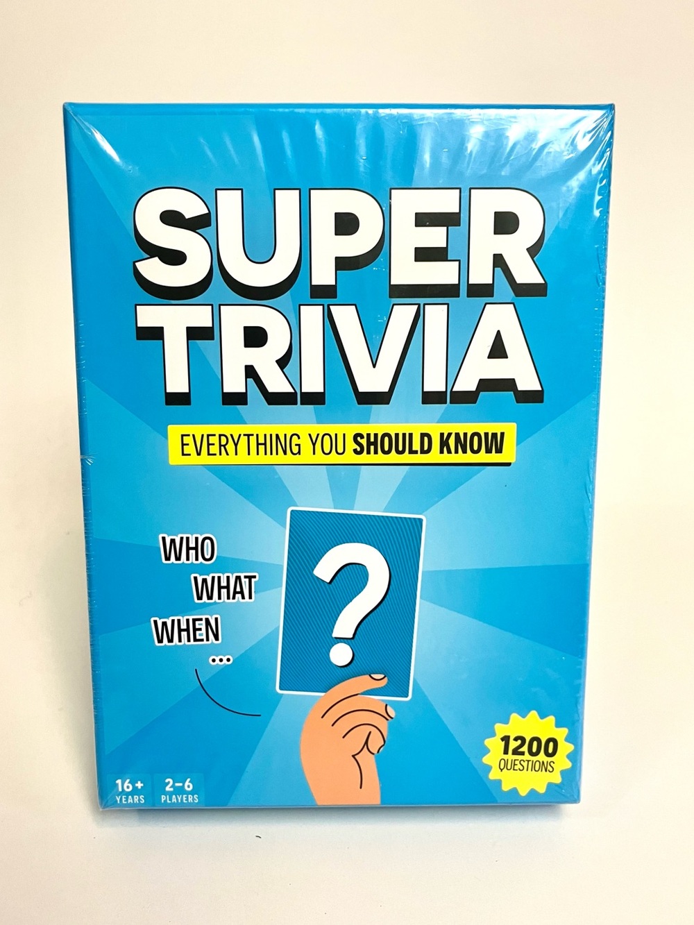 NEW Super Trivia: Everything You Should Know Party Game Family Teens Teenage